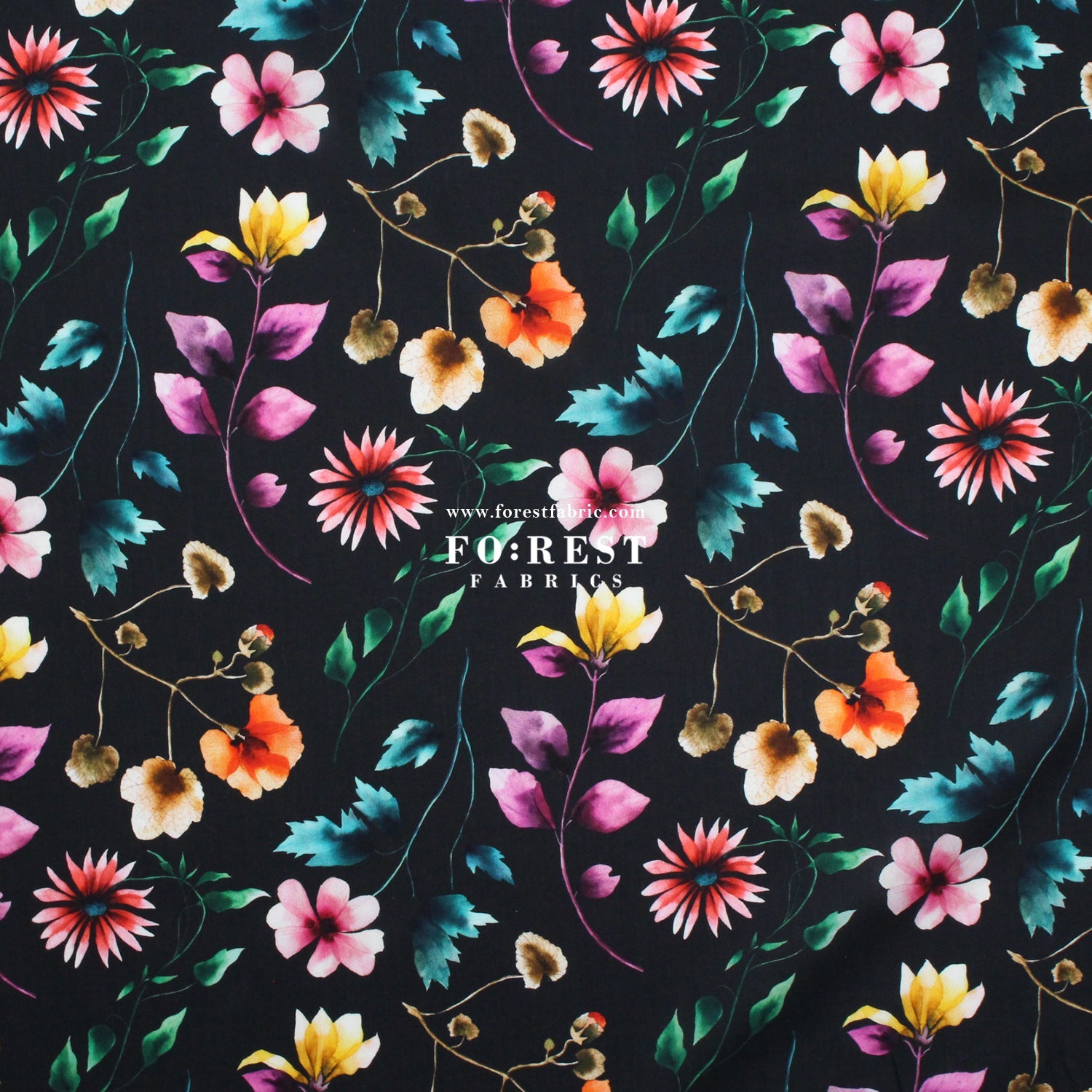 Liberty of London (Cotton Tana Lawn Fabric) - Herbarium A - FO:REST Fabric 布恩堂Liberty fabrictana lawnjapanese fabricykk zipper