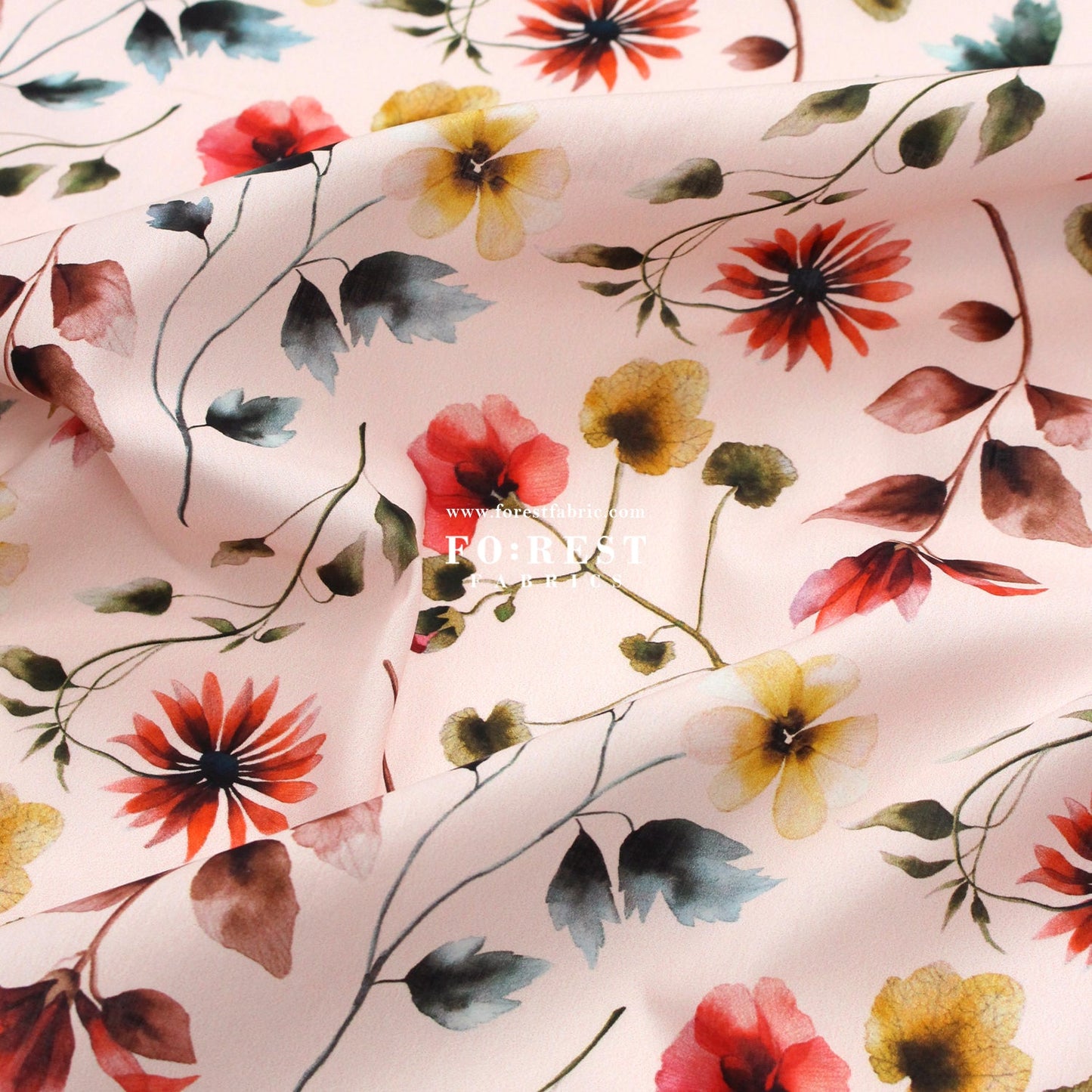 Liberty of London (Cotton Tana Lawn Fabric) - Herbarium C - FO:REST Fabric 布恩堂Liberty fabrictana lawnjapanese fabricykk zipper