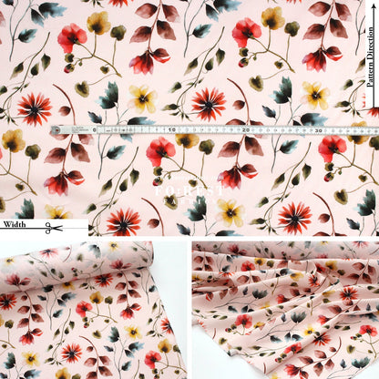 Liberty of London (Cotton Tana Lawn Fabric) - Herbarium C - FO:REST Fabric 布恩堂Liberty fabrictana lawnjapanese fabricykk zipper
