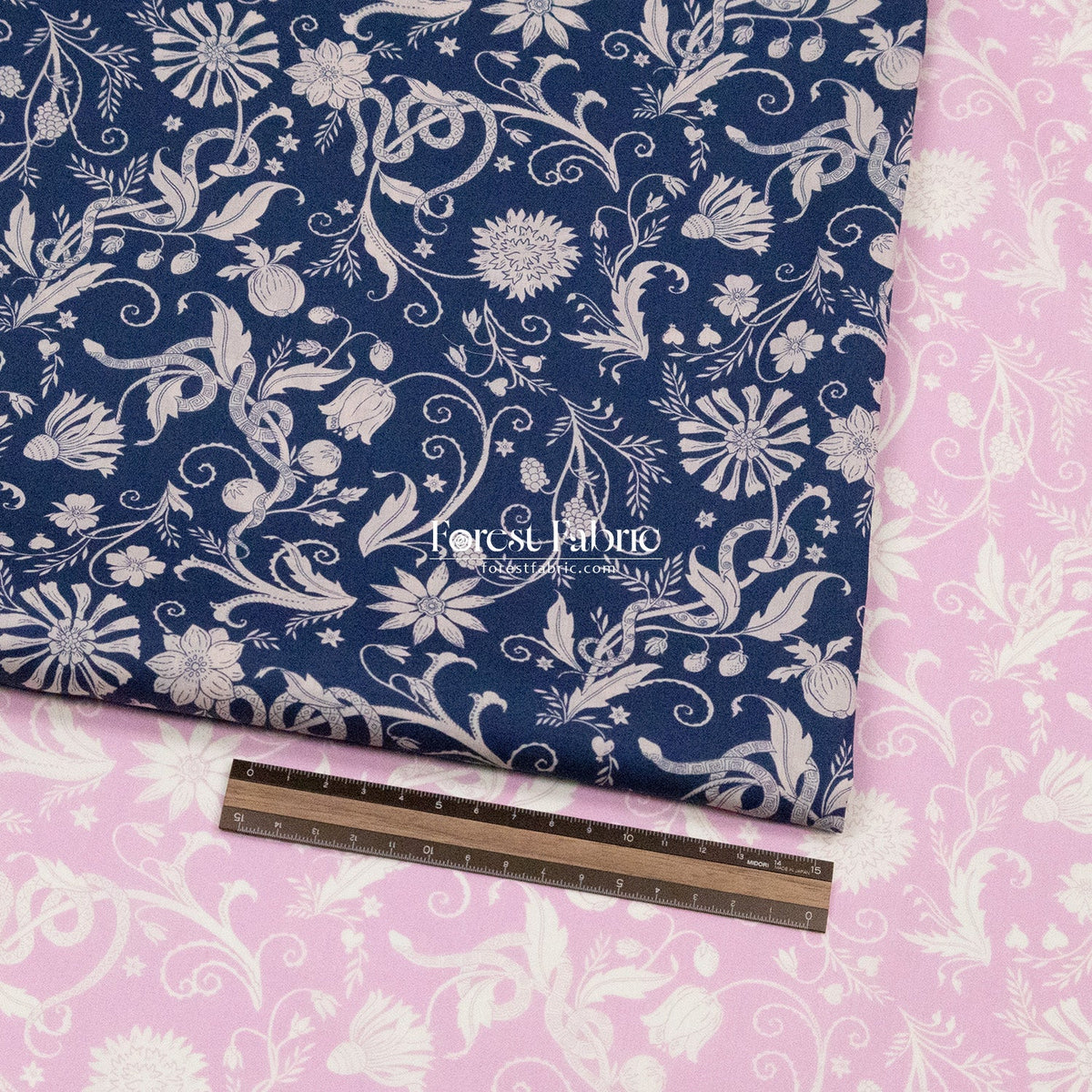 Liberty of London (Cotton Tana Lawn Fabric) - Hesperides - FO:REST Fabric 布恩堂Liberty fabrictana lawnjapanese fabricykk zipper