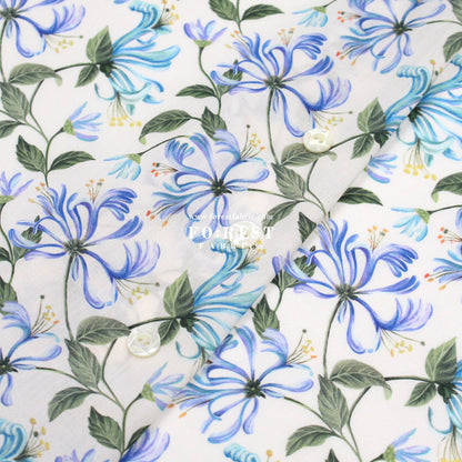 Liberty of London (Cotton Tana Lawn Fabric) - Honeysuckle Dance C - FO:REST Fabric 布恩堂Liberty fabrictana lawnjapanese fabricykk zipper