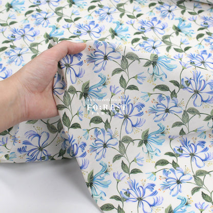Liberty of London (Cotton Tana Lawn Fabric) - Honeysuckle Dance C - FO:REST Fabric 布恩堂Liberty fabrictana lawnjapanese fabricykk zipper