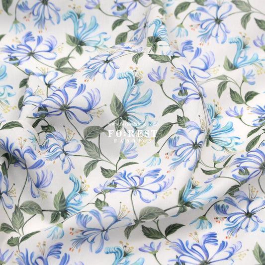 Liberty of London (Cotton Tana Lawn Fabric) - Honeysuckle Dance C - FO:REST Fabric 布恩堂Liberty fabrictana lawnjapanese fabricykk zipper