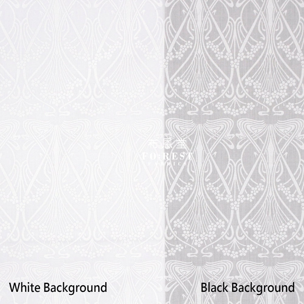 Liberty Of London (Cotton Tana Lawn Fabric) - Ianthe White Cotton