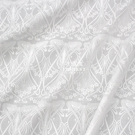 Liberty Of London (Cotton Tana Lawn Fabric) - Ianthe White Cotton