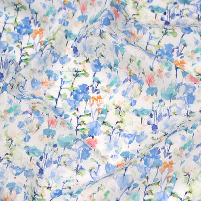 Liberty of London (Cotton Tana Lawn Fabric) - Inky Fields A - FO:REST Fabric 布恩堂Liberty fabrictana lawnjapanese fabricykk zipper