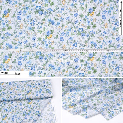 Liberty of London (Cotton Tana Lawn Fabric) - Isolde - FO:REST Fabric 布恩堂Liberty fabrictana lawnjapanese fabricykk zipper