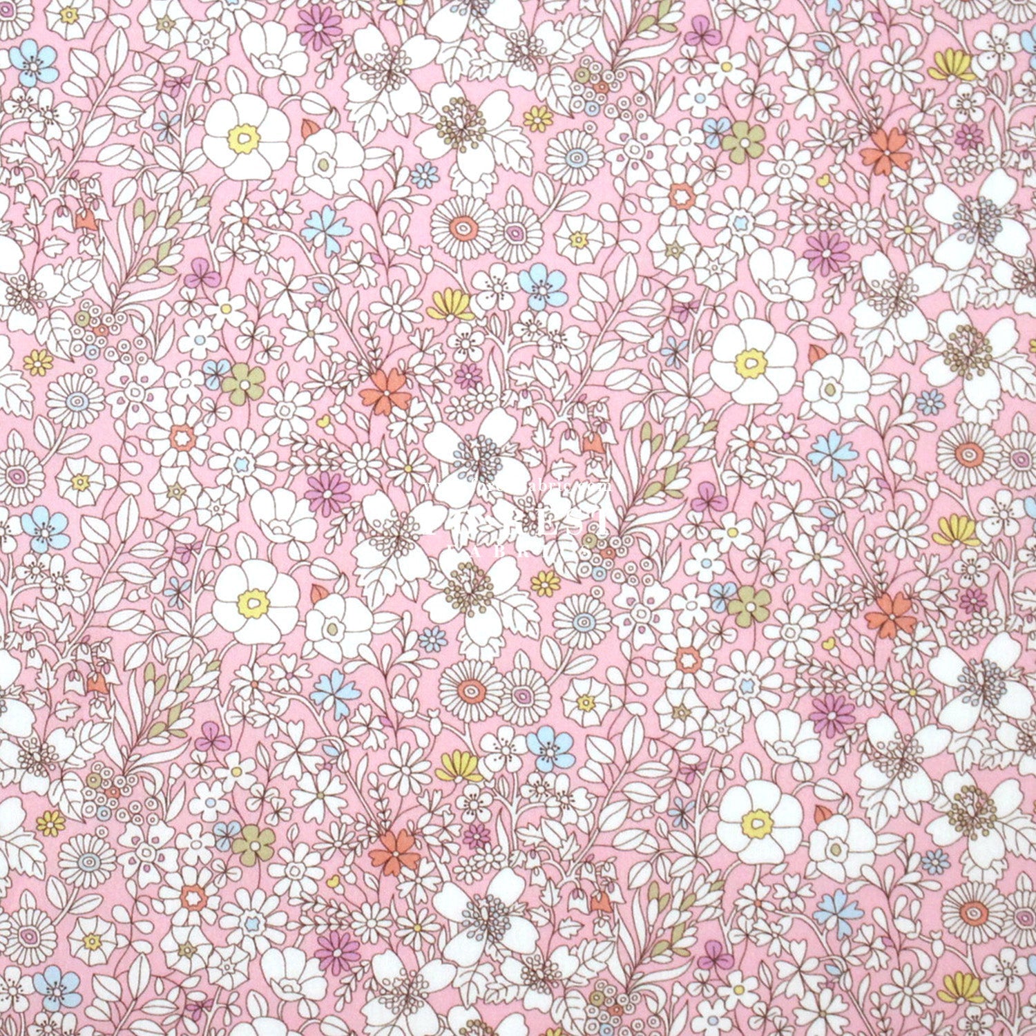 Liberty of London (Cotton Tana Lawn Fabric) - Junes Meadow H - FO:REST Fabric 布恩堂Liberty fabrictana lawnjapanese fabricykk zipper