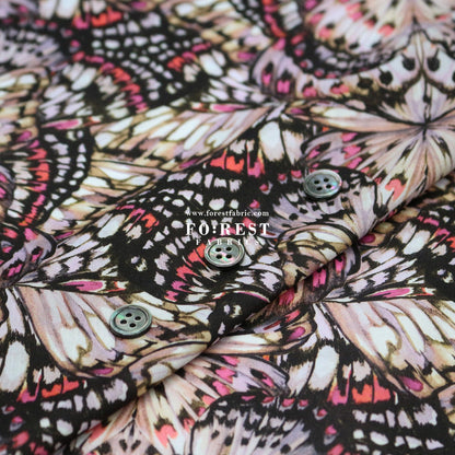 Liberty of London (Cotton Tana Lawn Fabric) - Kaleidoscope - FO:REST Fabric 布恩堂Liberty fabrictana lawnjapanese fabricykk zipper