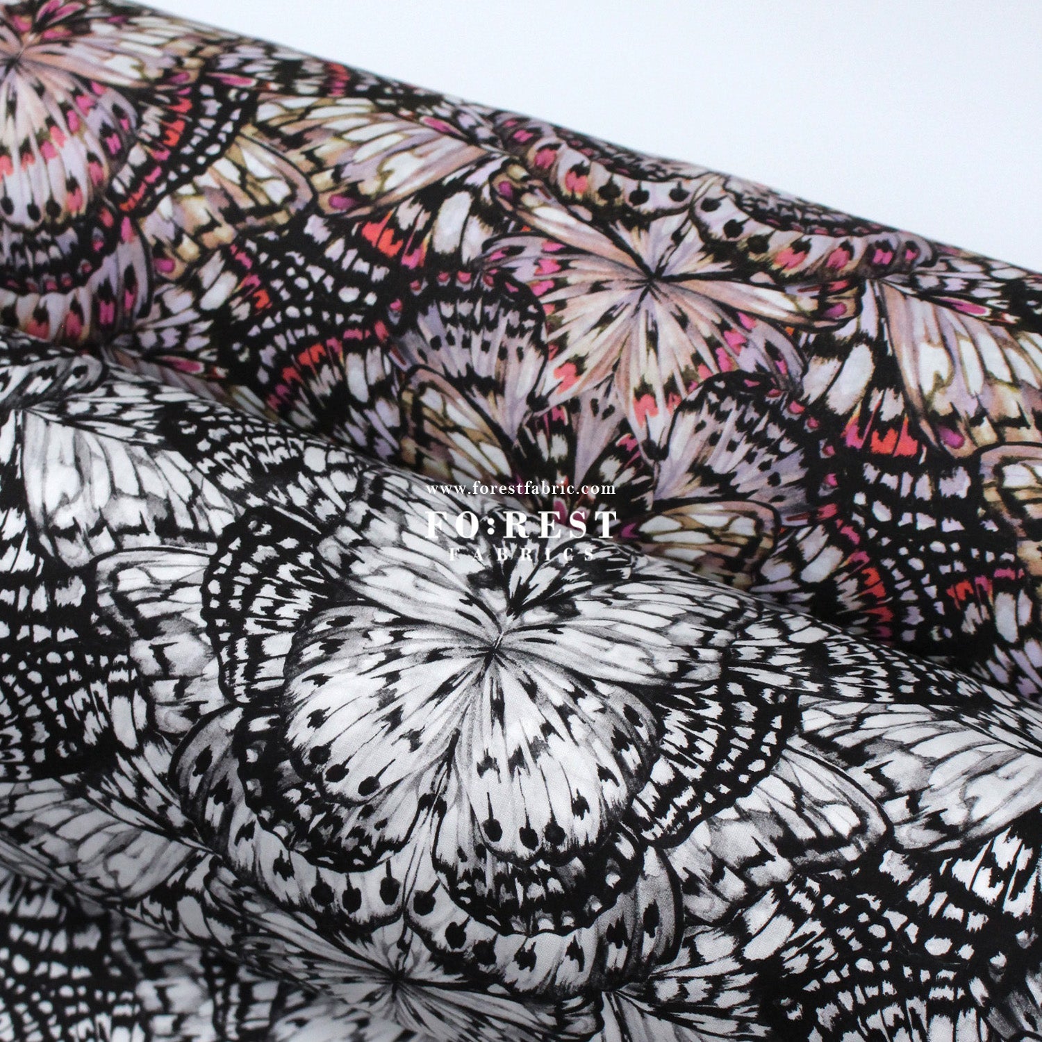 Liberty of London (Cotton Tana Lawn Fabric) - Kaleidoscope - FO:REST Fabric 布恩堂Liberty fabrictana lawnjapanese fabricykk zipper