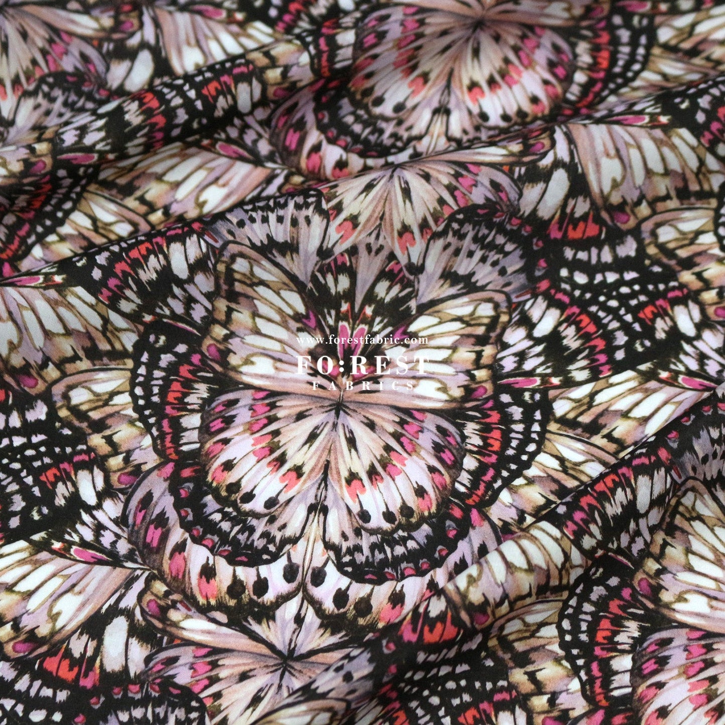 Liberty of London (Cotton Tana Lawn Fabric) - Kaleidoscope - FO:REST Fabric 布恩堂Liberty fabrictana lawnjapanese fabricykk zipper