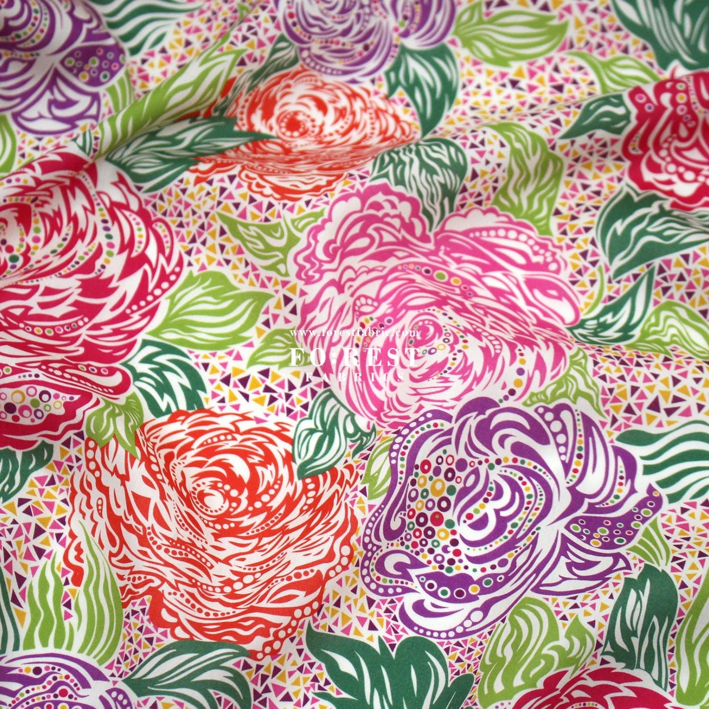Liberty of London (Cotton Tana Lawn Fabric) - KATE ADA A - FO:REST Fabric 布恩堂Liberty fabrictana lawnjapanese fabricykk zipper