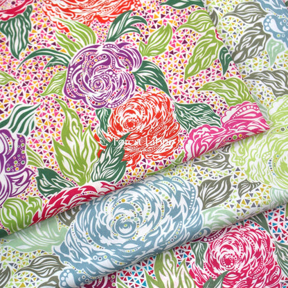 Liberty of London (Cotton Tana Lawn Fabric) - KATE ADA A - FO:REST Fabric 布恩堂Liberty fabrictana lawnjapanese fabricykk zipper