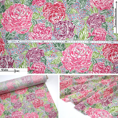 Liberty of London (Cotton Tana Lawn Fabric) - KATE ADA A - FO:REST Fabric 布恩堂Liberty fabrictana lawnjapanese fabricykk zipper