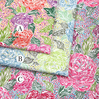 Liberty of London (Cotton Tana Lawn Fabric) - KATE ADA A - FO:REST Fabric 布恩堂Liberty fabrictana lawnjapanese fabricykk zipper