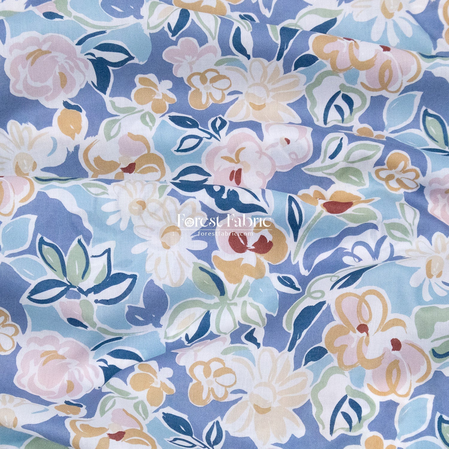 Liberty of London (Cotton Tana Lawn Fabric) - Katie Rebecca - FO:REST Fabric 布恩堂Liberty fabrictana lawnjapanese fabricykk zipper