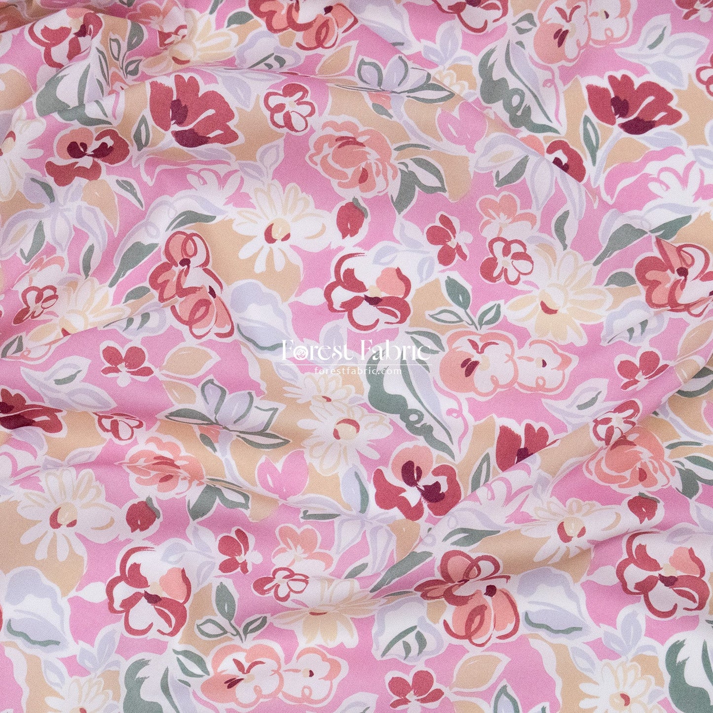 Liberty of London (Cotton Tana Lawn Fabric) - Katie Rebecca - FO:REST Fabric 布恩堂Liberty fabrictana lawnjapanese fabricykk zipper