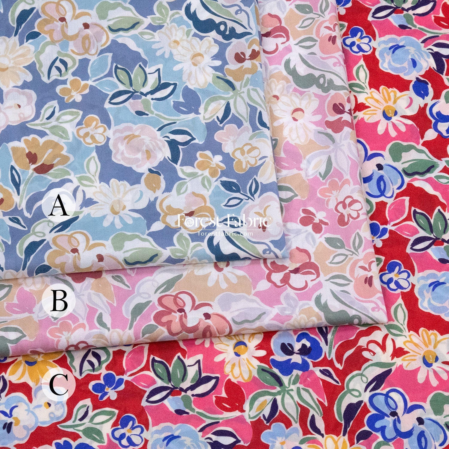 Liberty of London (Cotton Tana Lawn Fabric) - Katie Rebecca - FO:REST Fabric 布恩堂Liberty fabrictana lawnjapanese fabricykk zipper