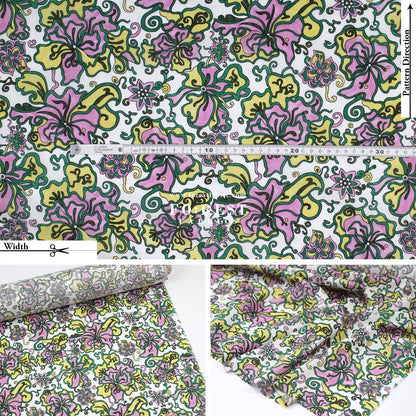 Liberty of London (Cotton Tana Lawn Fabric) - King's Road - FO:REST Fabric 布恩堂Liberty fabrictana lawnjapanese fabricykk zipper