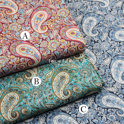 Liberty of London (Cotton Tana Lawn Fabric) - LEE MANOR - FO:REST Fabric 布恩堂Liberty fabrictana lawnjapanese fabricykk zipper