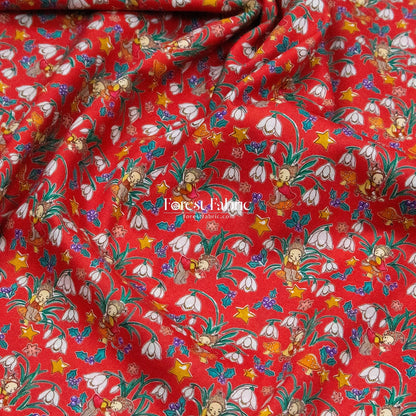 Liberty of London (Cotton Tana Lawn Fabric) - Liberty Elves - FO:REST Fabric 布恩堂Liberty fabrictana lawnjapanese fabricykk zipper