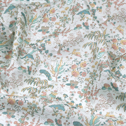 Liberty of London (Cotton Tana Lawn Fabric) - Liddel Garden - FO:REST Fabric 布恩堂Liberty fabrictana lawnjapanese fabricykk zipper