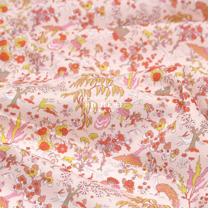 Liberty of London (Cotton Tana Lawn Fabric) - Liddel Garden - FO:REST Fabric 布恩堂Liberty fabrictana lawnjapanese fabricykk zipper