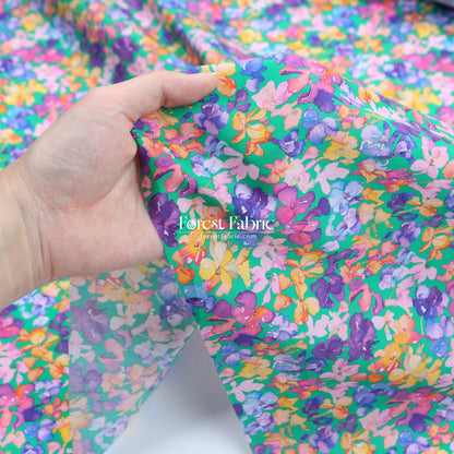 Liberty of London (Cotton Tana Lawn Fabric) - Lily Jane - FO:REST Fabric 布恩堂Liberty fabrictana lawnjapanese fabricykk zipper