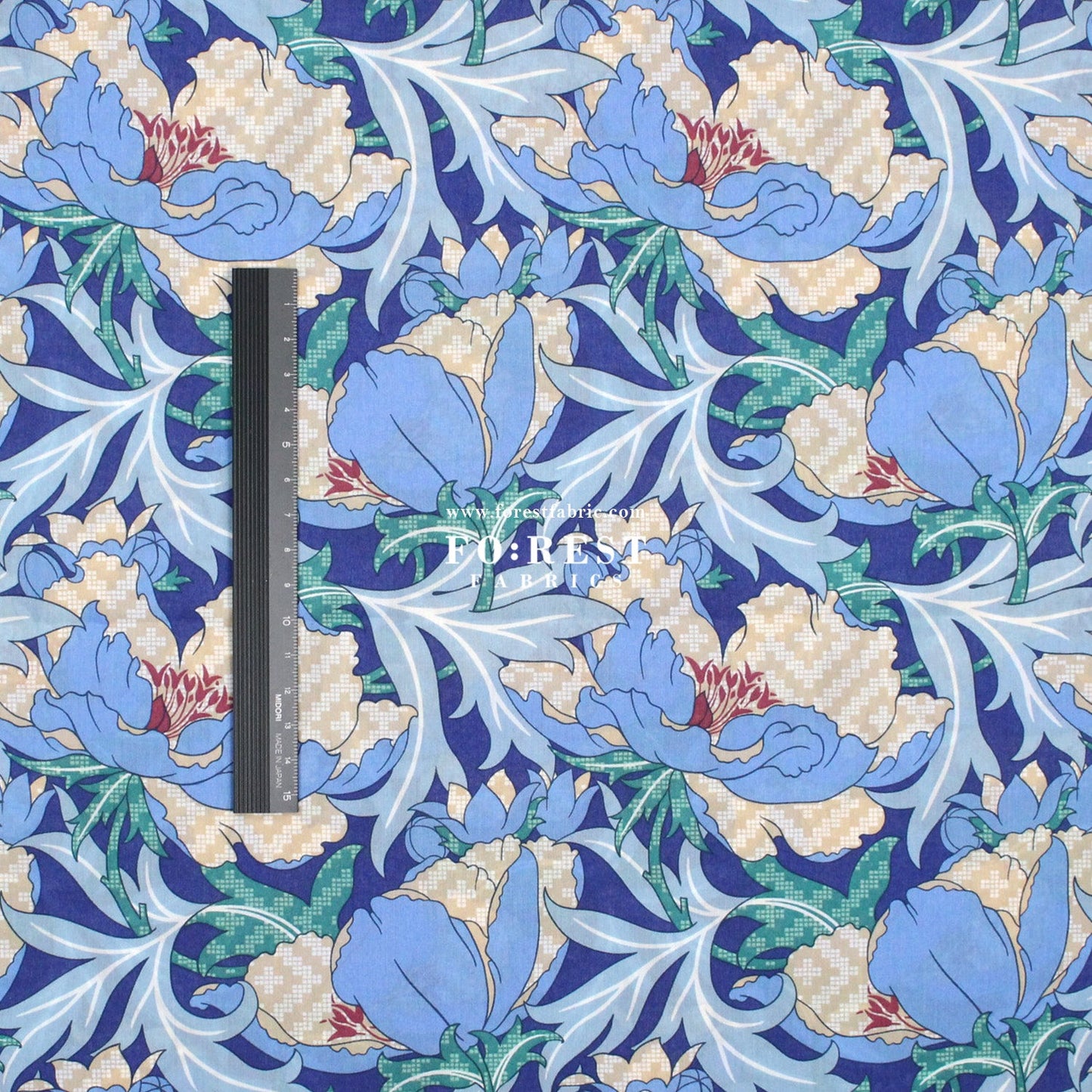 Liberty of London (Cotton Tana Lawn Fabric) - Lindsay Legacy - FO:REST Fabric 布恩堂Liberty fabrictana lawnjapanese fabricykk zipper
