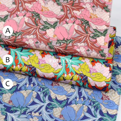 Liberty of London (Cotton Tana Lawn Fabric) - Lindsay Legacy - FO:REST Fabric 布恩堂Liberty fabrictana lawnjapanese fabricykk zipper