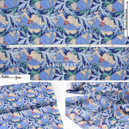 Liberty of London (Cotton Tana Lawn Fabric) - Lindsay Legacy - FO:REST Fabric 布恩堂Liberty fabrictana lawnjapanese fabricykk zipper