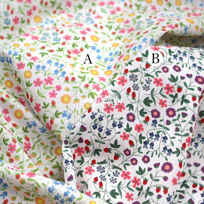 Liberty of London (Cotton Tana Lawn Fabric) - Little Mirabelle A - FO:REST Fabric 布恩堂Liberty fabrictana lawnjapanese fabricykk zipper