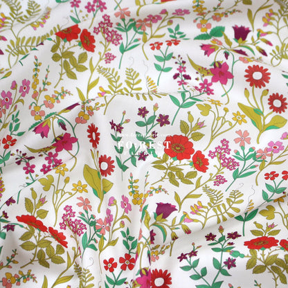 Liberty of London (Cotton Tana Lawn Fabric) - Lola weisselberg - FO:REST Fabric 布恩堂Liberty fabrictana lawnjapanese fabricykk zipper