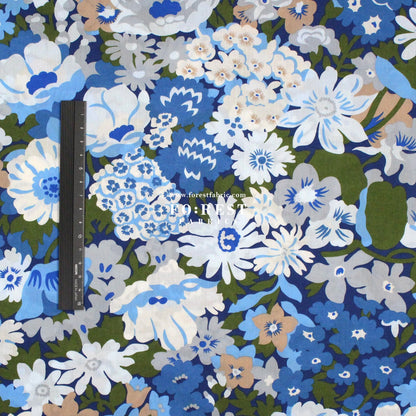 Liberty of London (Cotton Tana Lawn Fabric) - Lord Thorpe - FO:REST Fabric 布恩堂Liberty fabrictana lawnjapanese fabricykk zipper