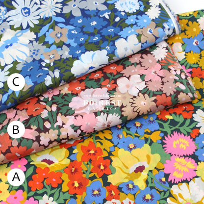 Liberty of London (Cotton Tana Lawn Fabric) - Lord Thorpe - FO:REST Fabric 布恩堂Liberty fabrictana lawnjapanese fabricykk zipper
