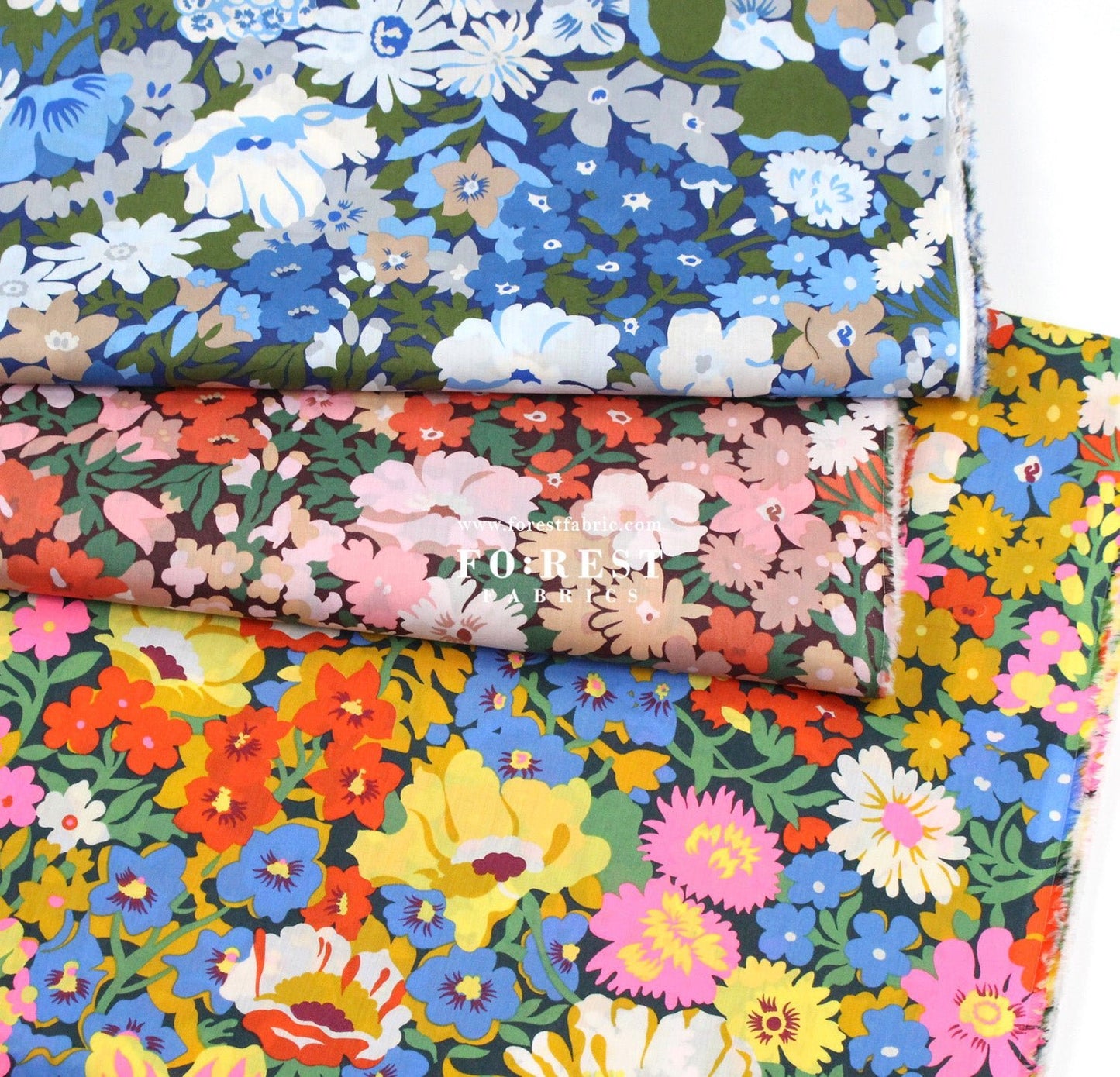 Liberty of London (Cotton Tana Lawn Fabric) - Lord Thorpe - FO:REST Fabric 布恩堂Liberty fabrictana lawnjapanese fabricykk zipper
