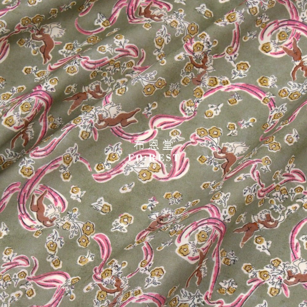 Liberty of London (Cotton Tana Lawn Fabric) - Love Granomalyn - FO:REST Fabric 布恩堂Liberty fabrictana lawnjapanese fabricykk zipper