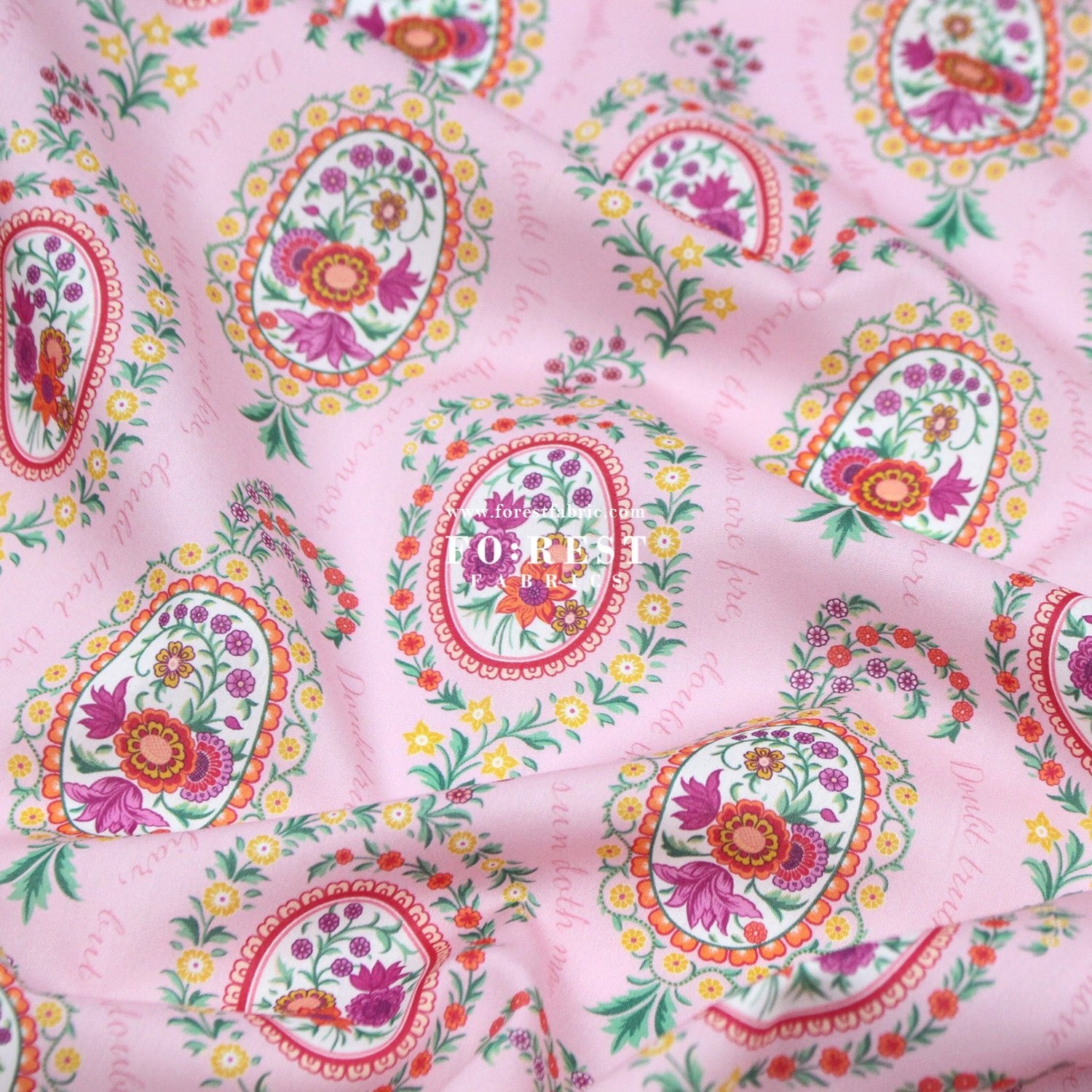 Liberty of London (Cotton Tana Lawn Fabric) - Love Poem - FO:REST Fabric 布恩堂Liberty fabrictana lawnjapanese fabricykk zipper