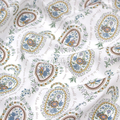 Liberty of London (Cotton Tana Lawn Fabric) - Love Poem - FO:REST Fabric 布恩堂Liberty fabrictana lawnjapanese fabricykk zipper