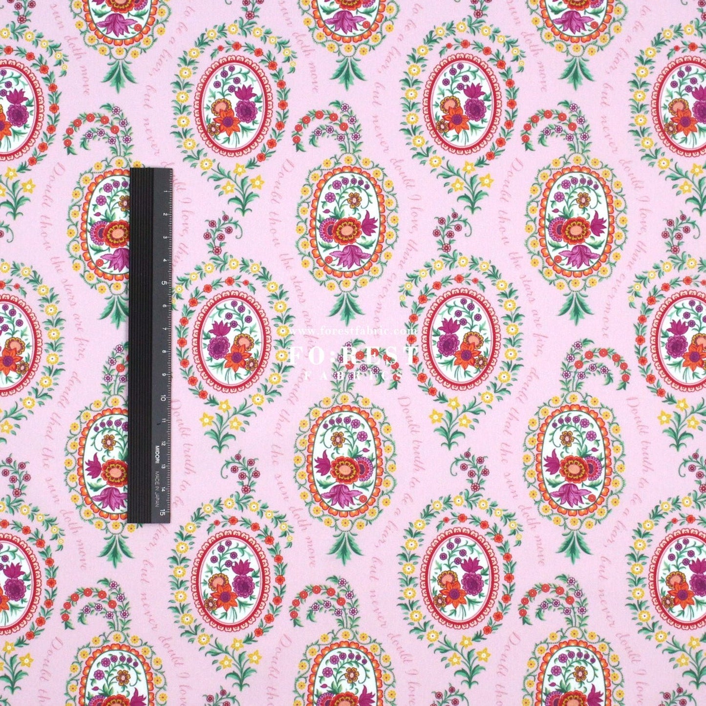 Liberty of London (Cotton Tana Lawn Fabric) - Love Poem - FO:REST Fabric 布恩堂Liberty fabrictana lawnjapanese fabricykk zipper