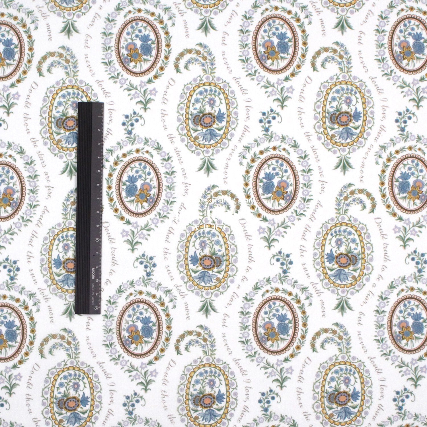 Liberty of London (Cotton Tana Lawn Fabric) - Love Poem - FO:REST Fabric 布恩堂Liberty fabrictana lawnjapanese fabricykk zipper