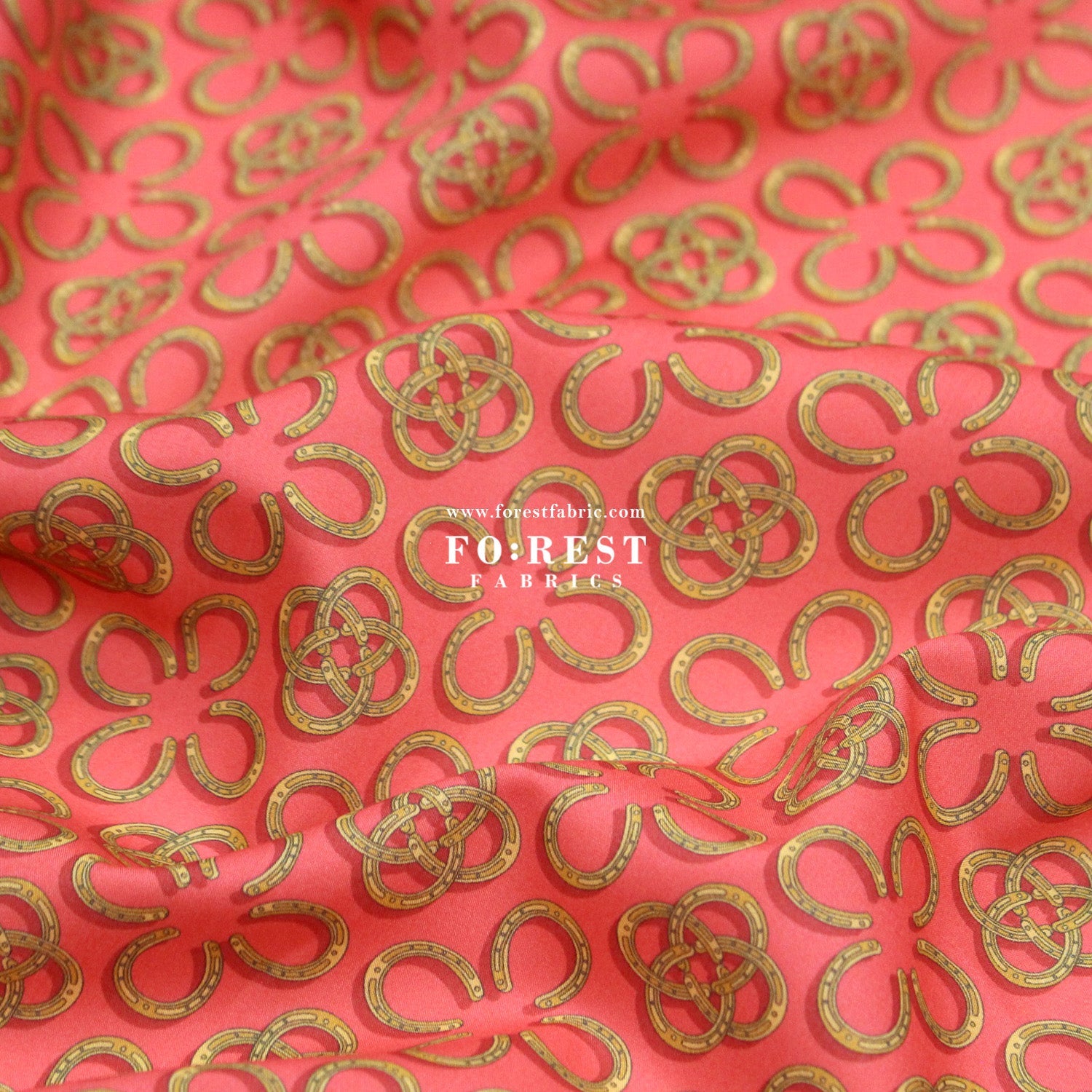 Liberty of London (Cotton Tana Lawn Fabric) - Lucky Horseshoe - FO:REST Fabric 布恩堂Liberty fabrictana lawnjapanese fabricykk zipper