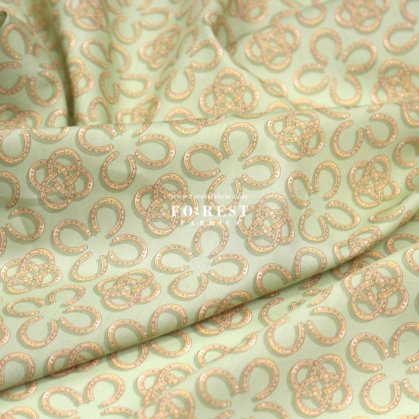 Liberty of London (Cotton Tana Lawn Fabric) - Lucky Horseshoe - FO:REST Fabric 布恩堂Liberty fabrictana lawnjapanese fabricykk zipper