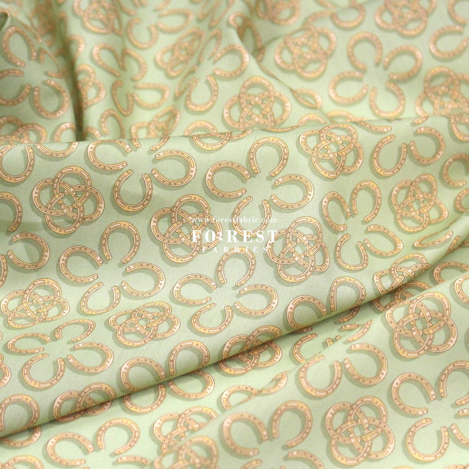 Liberty of London (Cotton Tana Lawn Fabric) - Lucky Horseshoe - FO:REST Fabric 布恩堂Liberty fabrictana lawnjapanese fabricykk zipper