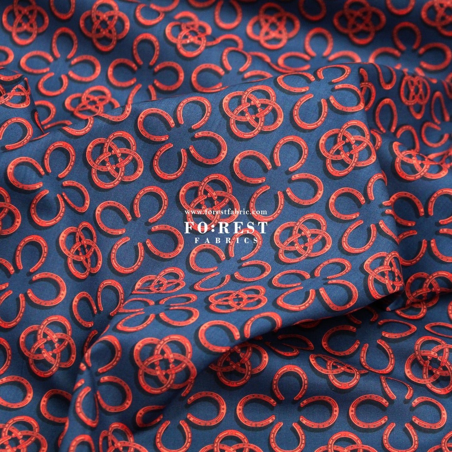 Liberty of London (Cotton Tana Lawn Fabric) - Lucky Horseshoe - FO:REST Fabric 布恩堂Liberty fabrictana lawnjapanese fabricykk zipper