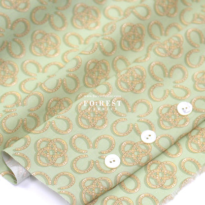 Liberty of London (Cotton Tana Lawn Fabric) - Lucky Horseshoe - FO:REST Fabric 布恩堂Liberty fabrictana lawnjapanese fabricykk zipper