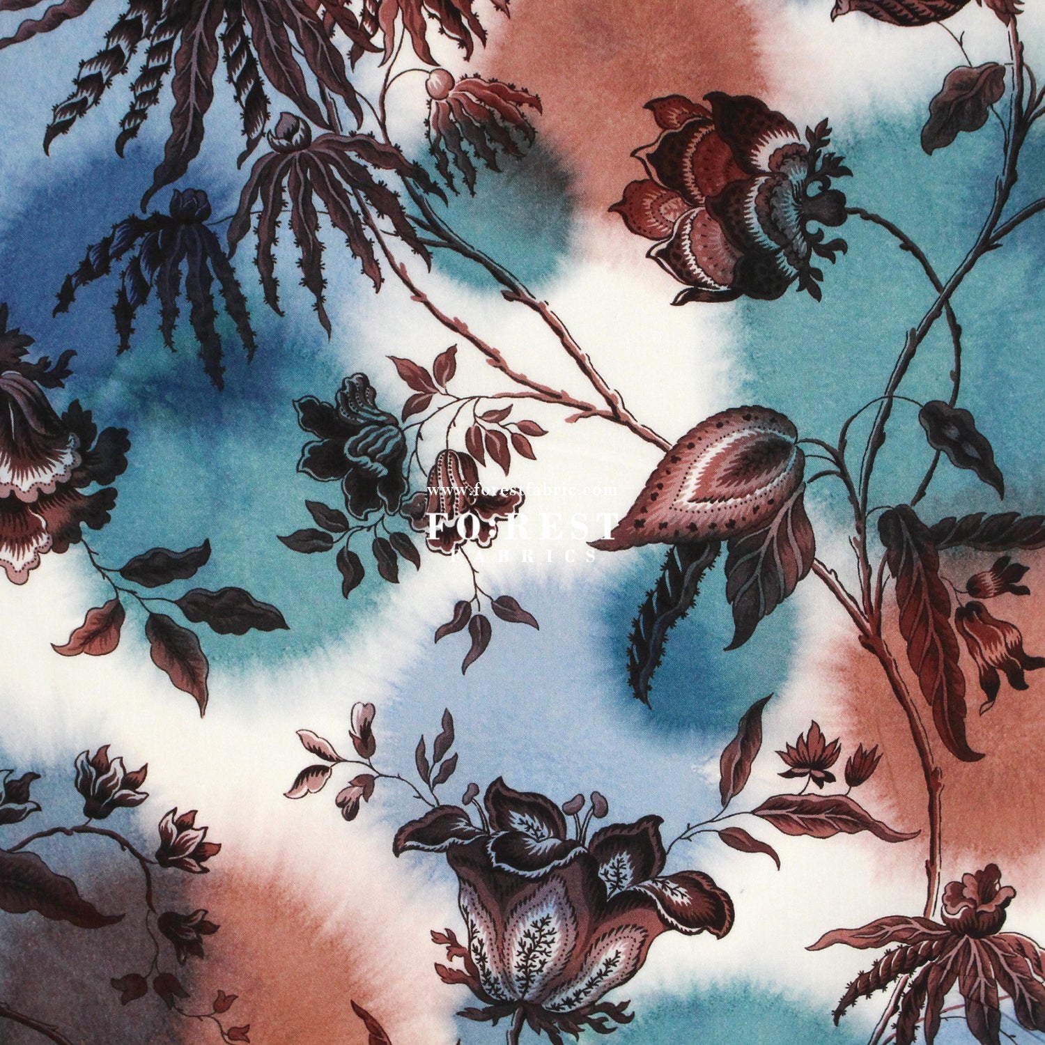 Liberty of London (Cotton Tana Lawn Fabric) - Madder Chintz - FO:REST Fabric 布恩堂Liberty fabrictana lawnjapanese fabricykk zipper