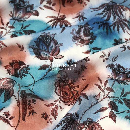 Liberty of London (Cotton Tana Lawn Fabric) - Madder Chintz - FO:REST Fabric 布恩堂Liberty fabrictana lawnjapanese fabricykk zipper