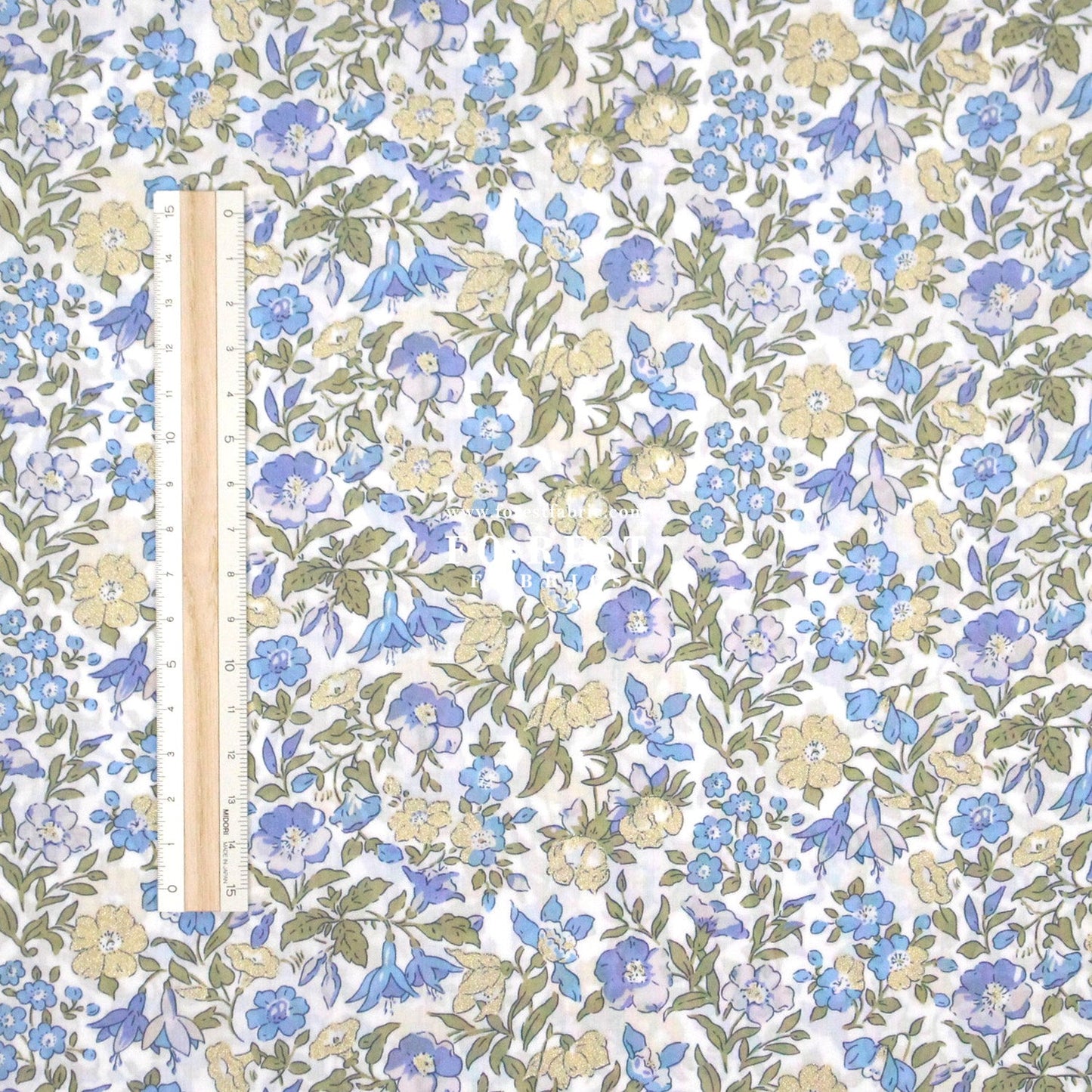 Liberty of London (Cotton Tana Lawn Fabric) - Mamie - FO:REST Fabric 布恩堂Liberty fabrictana lawnjapanese fabricykk zipper