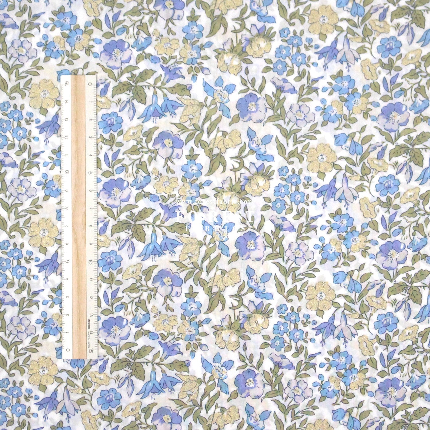 Liberty of London (Cotton Tana Lawn Fabric) - Mamie - FO:REST Fabric 布恩堂Liberty fabrictana lawnjapanese fabricykk zipper